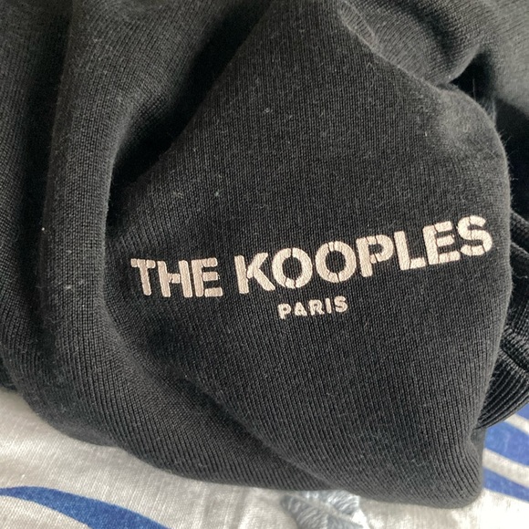 The KOOPLES PARIS black flawed sweatshirt M - Picture 3 of 10
